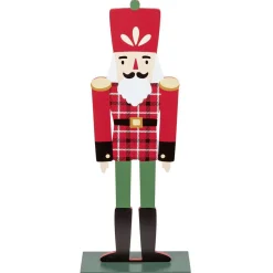 Soldat Casse-Noisette rouge déco de Noël à poser-Gifi Hot