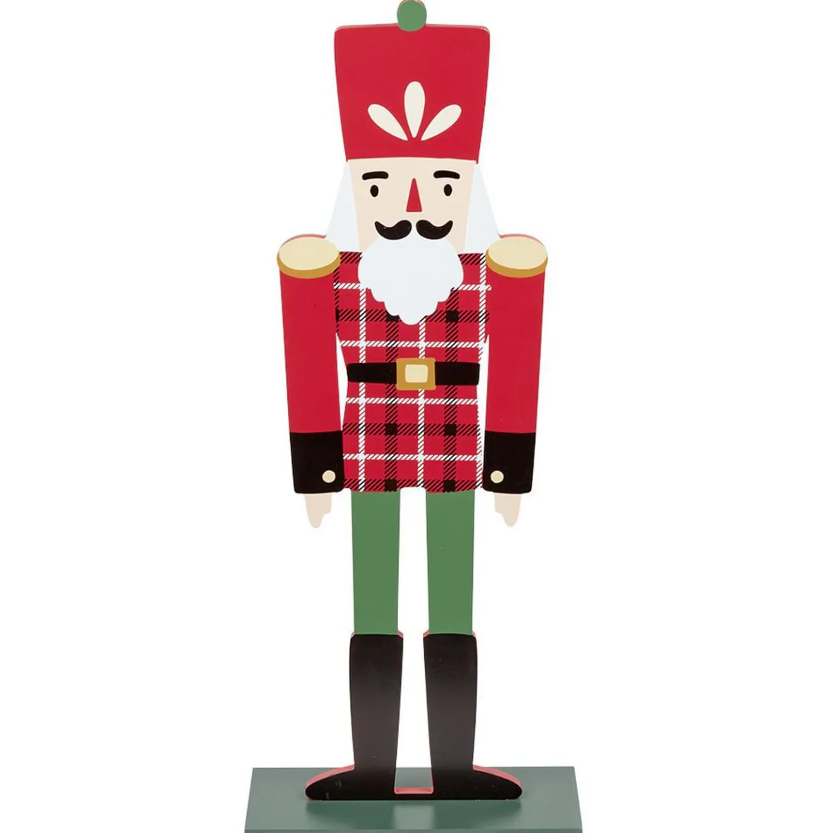 Soldat Casse-Noisette rouge déco de Noël à poser-Gifi Hot