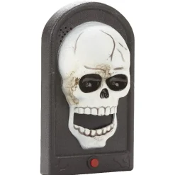 Sonnette de porte forme crâne Halloween-Gifi Clearance