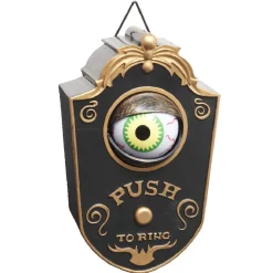 Sonnette de porte oeil qui bouge déco Halloween-Gifi Clearance