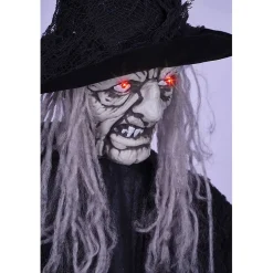 Sorcière géante avec yeux lumineux-Gifi Sale