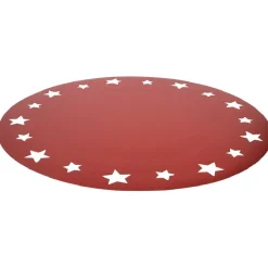 Sous assiette en carton rouge x4-Gifi New