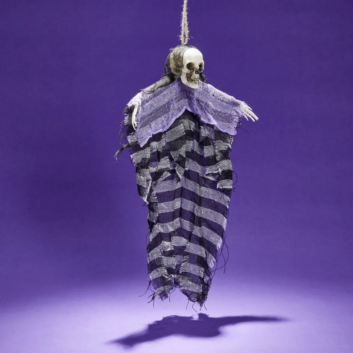 Squelette à suspendre Halloween goule 29xH46cm-Gifi New