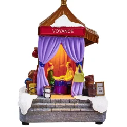 Stand de voyance lumineux Village de Noël-Gifi Discount