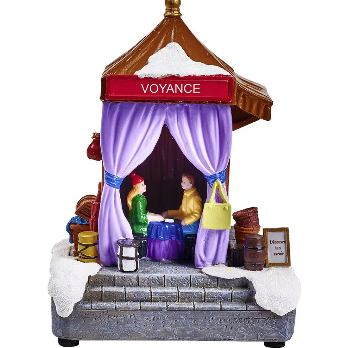 Stand de voyance lumineux Village de Noël-Gifi Discount