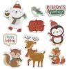 Sticker gel Noël Pingouin Renne Renard pour fenêtre-Gifi Discount
