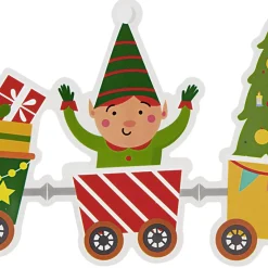 Sticker électrostatique train pour fenêtre-Gifi