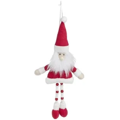 Sujet de noël longues jambes à suspendre Père noël ou bonhomme de neige-Gifi New