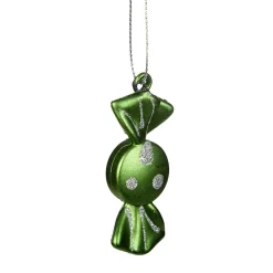 Supension forme Bonbons Noël rouge vert x9-Gifi Outlet