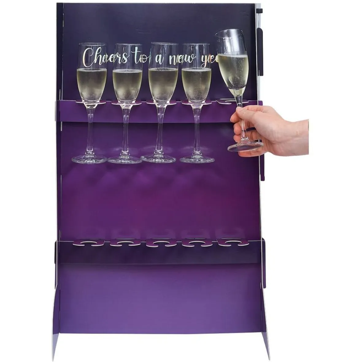 Support DIY pour flûte à champagne-Gifi Sale