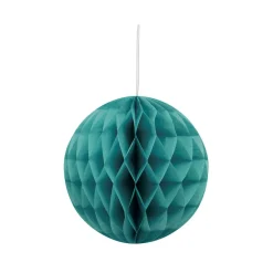 Suspension boule en papier vert-Gifi New