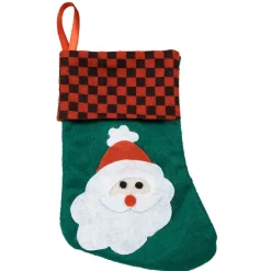 Suspension chaussette de Noël en feutrine x2-Gifi