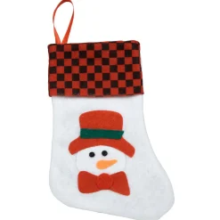 Suspension chaussette de Noël en feutrine x2-Gifi