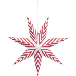 Suspension 3D étoile à suspendre pliable papier 50xH50cm-Gifi