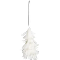 Suspension décor effet plume blanc-Gifi Best
