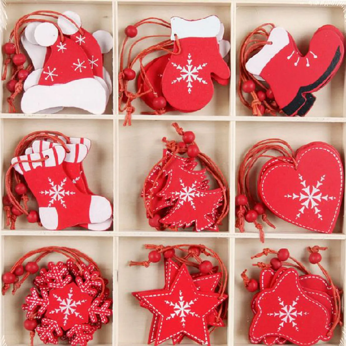 Suspension décoration Noël x36-Gifi Clearance