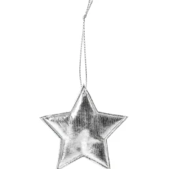 Suspension décoration sapin Noël argentée x30-Gifi New