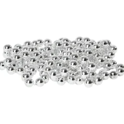 Suspension décoration sapin Noël argentée x30-Gifi New