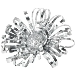 Suspension décoration sapin Noël argentée x30-Gifi New