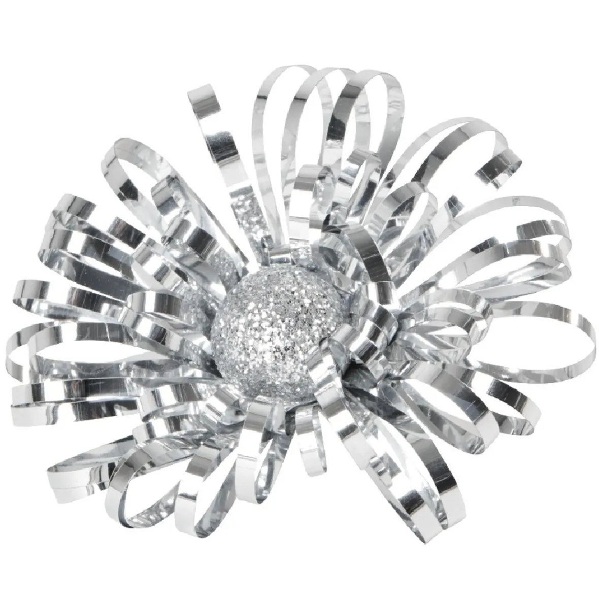 Suspension décoration sapin Noël argentée x30-Gifi New