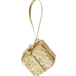 Suspension décoration sapin Noël dorée x30-Gifi New