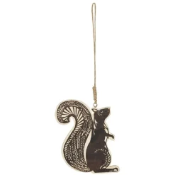 Suspension de Noël Animal en bois-Gifi Outlet