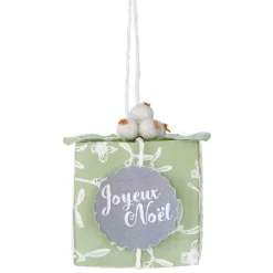 Suspension de Noël cadeau miniature-Gifi