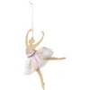 Suspension de Noël danseuse en mdf-Gifi Outlet