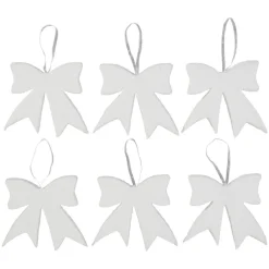 Suspension de Noël en polystyrène blanc x6-Gifi