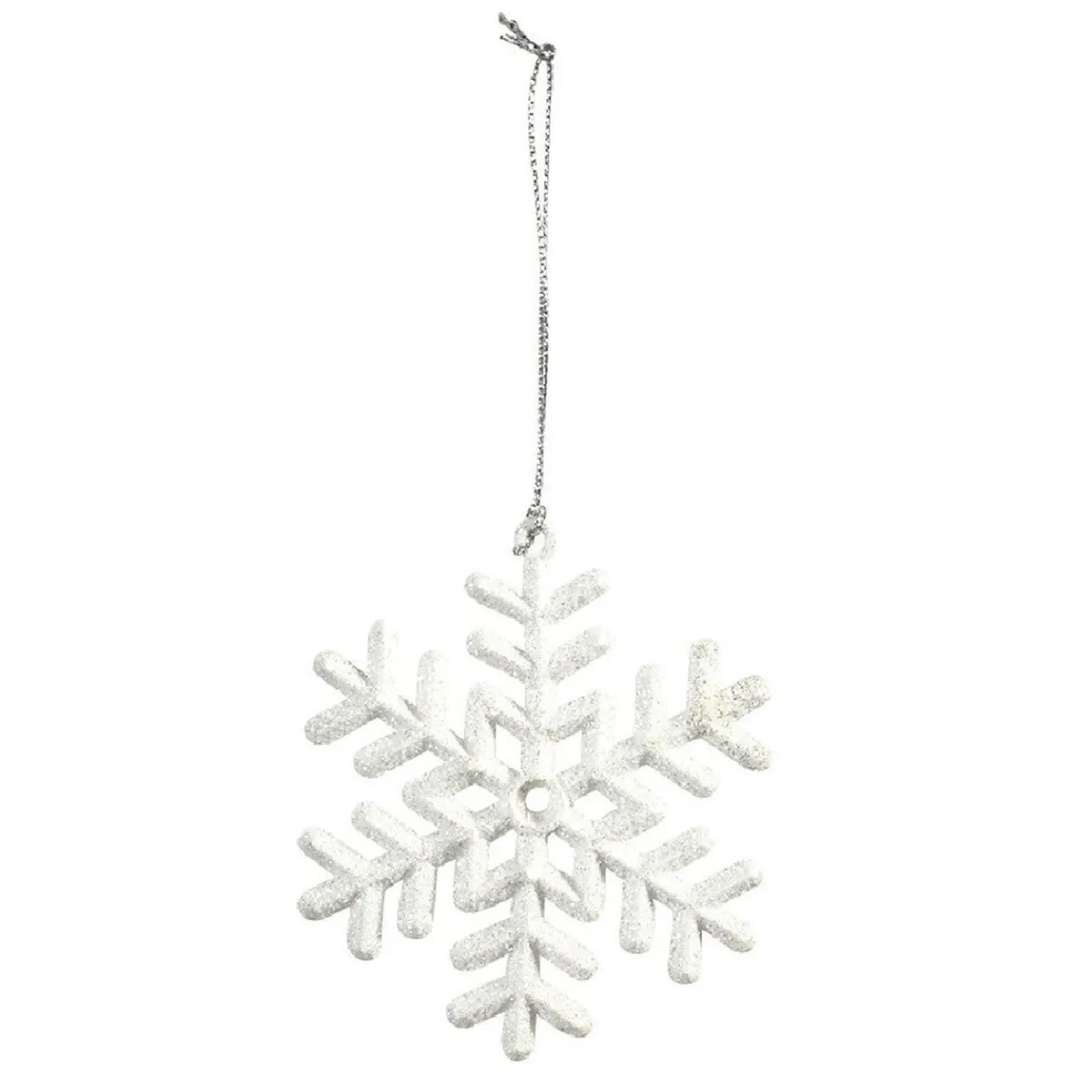 Suspension de Noël Flocon de neige blanc ou gris-Gifi Clearance