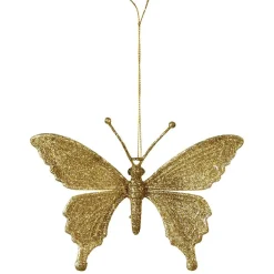 Suspension de Noël forme Papillon pailletté-Gifi Hot