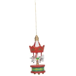 Suspension de Noël mini Caroussel-Gifi Discount