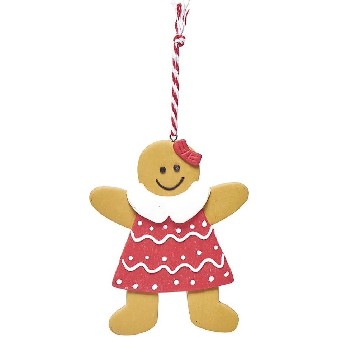 Suspension de Noël petit bonhomme pain d'épice H12,5 cm-Gifi Sale
