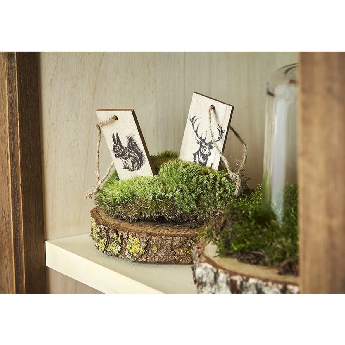 Suspension de Noël plate motif animal-Gifi New