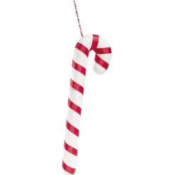 Suspension de Noël Sucre d'orge XXL rouge et blanc H.48 cm-Gifi New