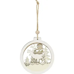 Suspension en bois Ø 21cm 2 modèles-Gifi Clearance