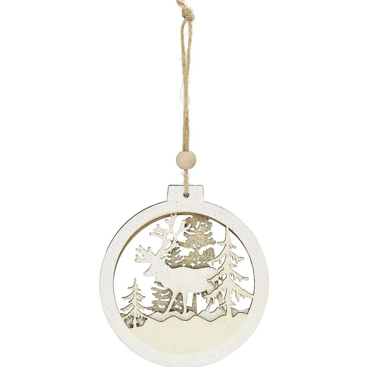 Suspension en bois Ø 21cm 2 modèles-Gifi Clearance