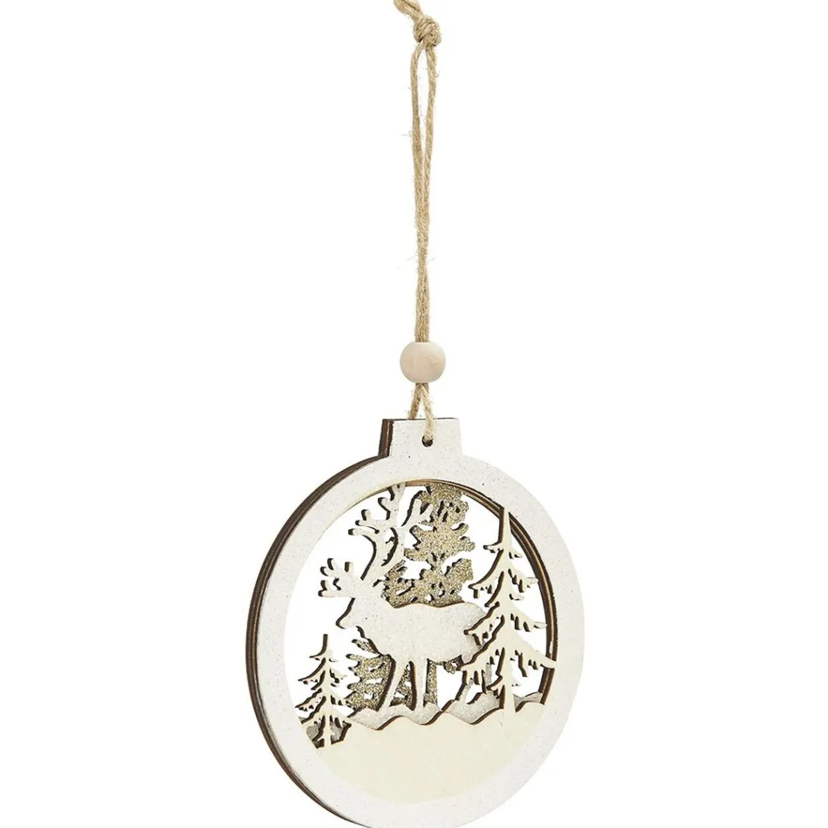 Suspension en bois Ø 21cm 2 modèles-Gifi Clearance