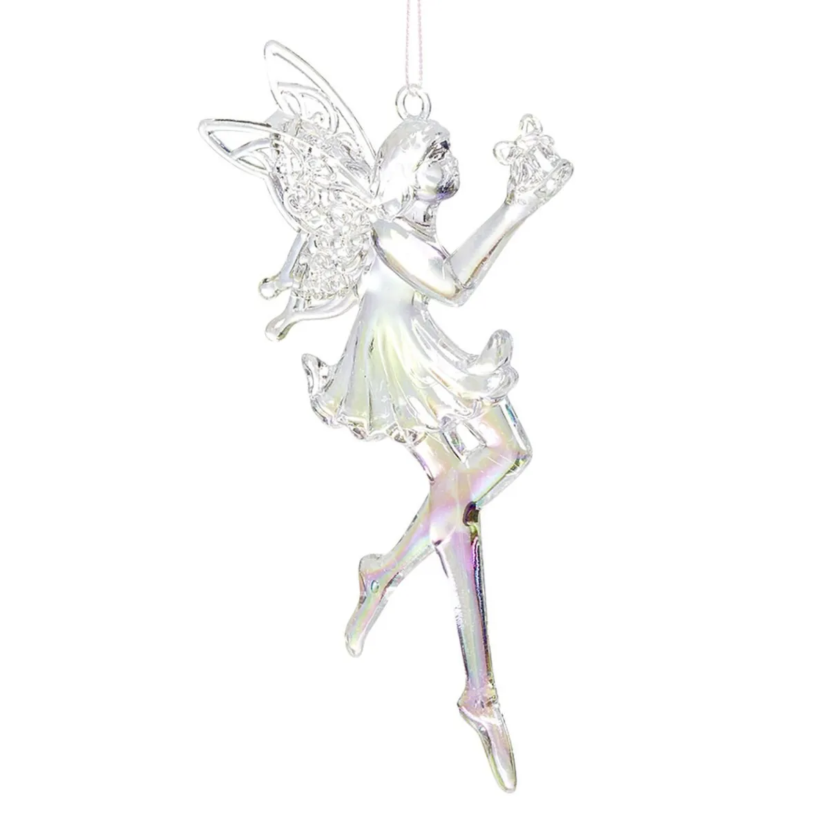 Suspension Fée en acrylique iridescent-Gifi Best