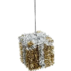 Suspension forme paquet cadeau décor guirlande-Gifi Online