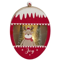 Suspension lumineuse Noël en bois-Gifi Online