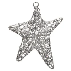Suspension pour sapin de Noël étoile filante paillettée-Gifi Online