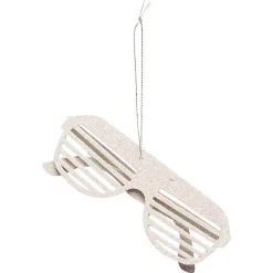 Suspension pour sapin de Noël lunettes pailletée-Gifi Online