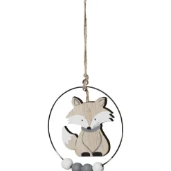 Suspension renard beige Noël-Gifi Online