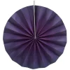 Suspension rosace papier violet x3-Gifi Online