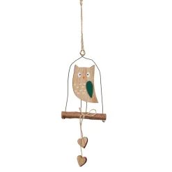 Suspension sapin Noël chouette sur une branche-Gifi Sale