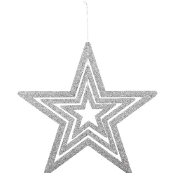 Suspension étoile argentée encastrée XXL-Gifi Hot