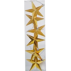 Suspension Étoile de Noël Doré x6-Gifi Discount