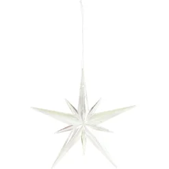 Suspension Étoile de Noël en acrylique iridescent-Gifi Clearance