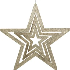 Suspension étoile dorée encastrée XXL-Gifi Hot